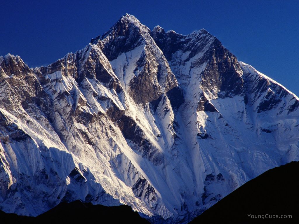 The Peak of Mount Lhotse, Tengpoche, Sagarmatha, Nepal